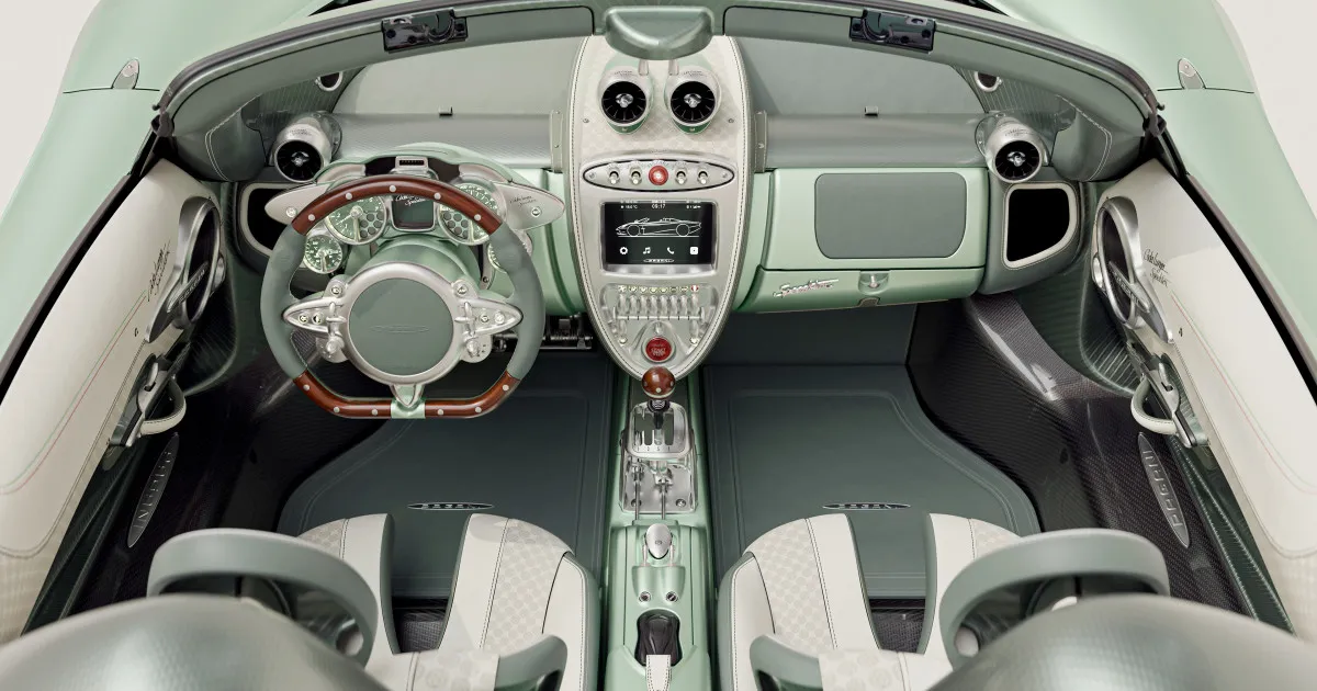 Pagani Huayra Codalunga Interior